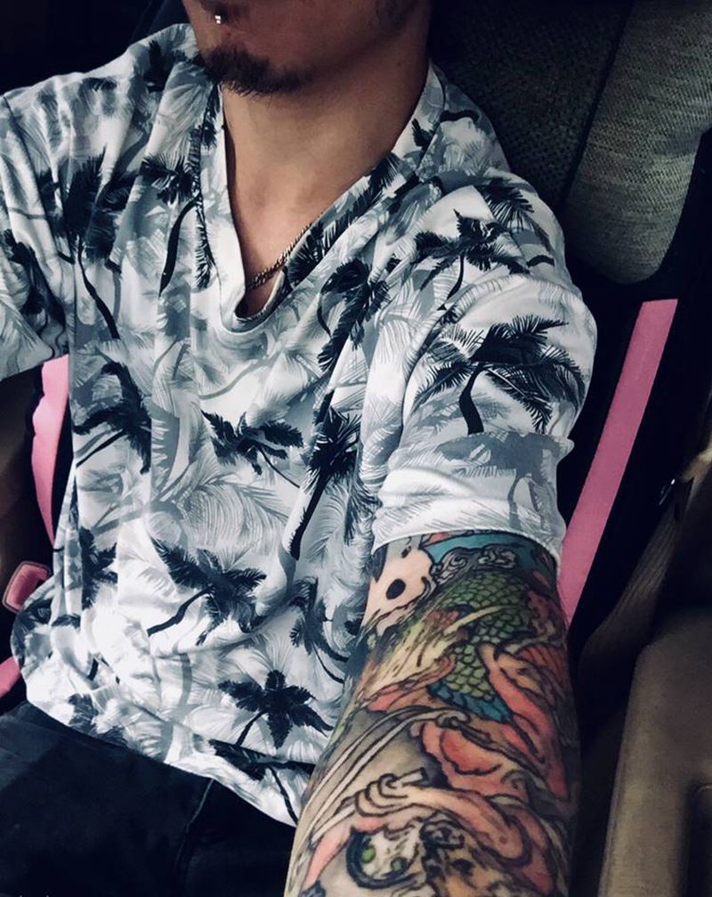 上班纹身图片_手臂纹身图案