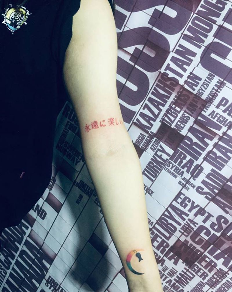 字纹身图片_手臂纹身图案