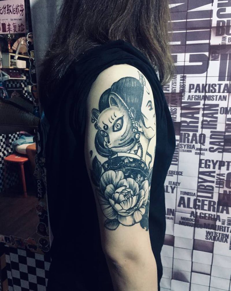 恢复第13天纹身图片_手臂纹身图案