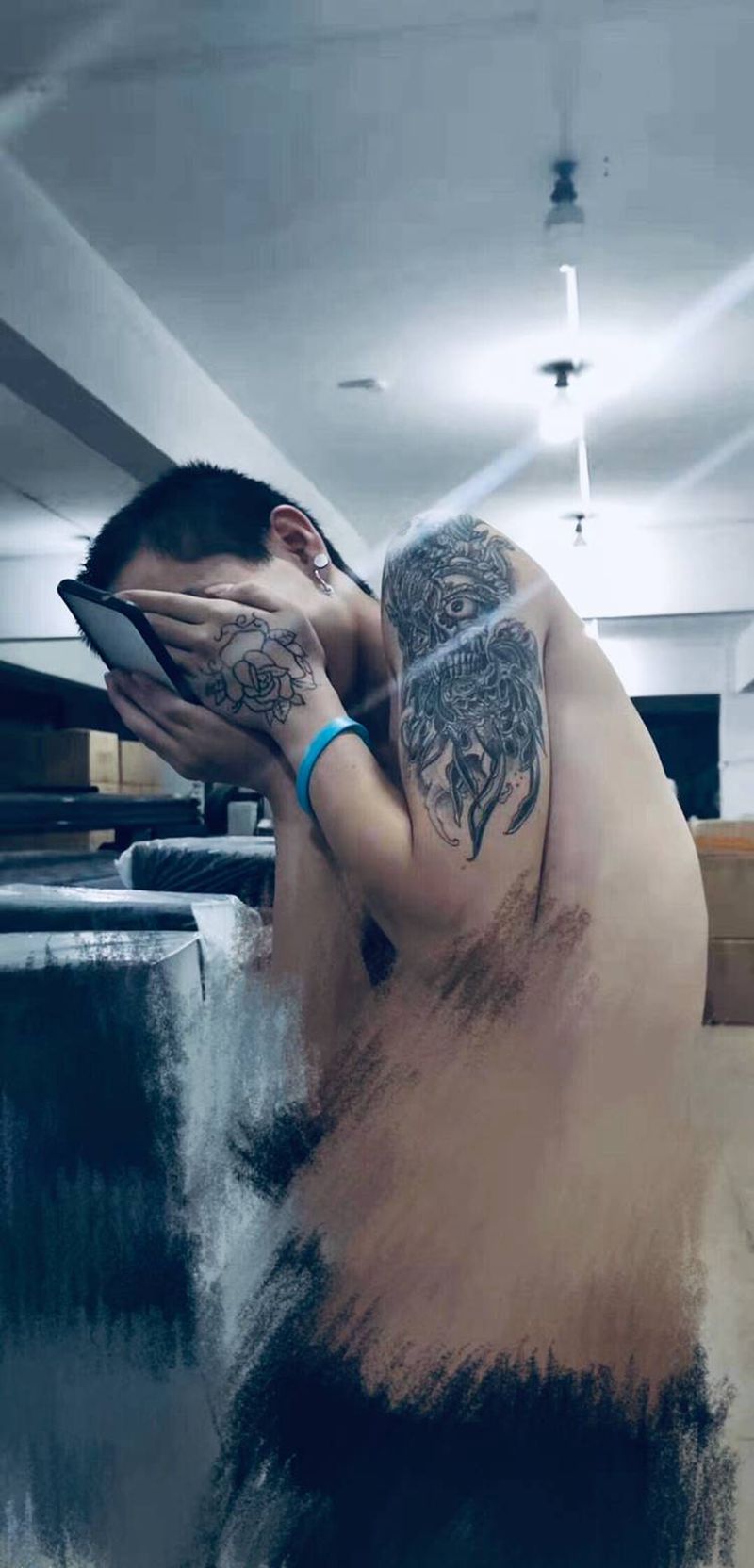 嘎巴拉买家秀纹身图片_手臂纹身图案