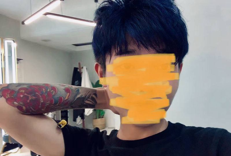 蟹爪菊买家秀纹身图片_手臂纹身图案