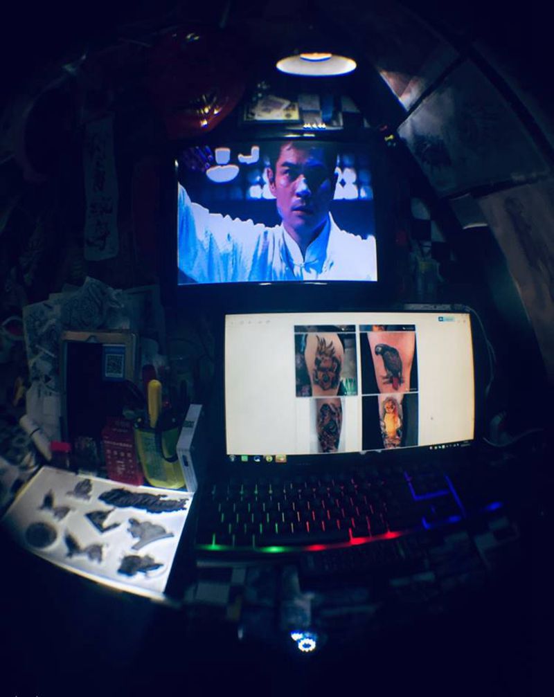 日常纹身图片_手臂纹身图案