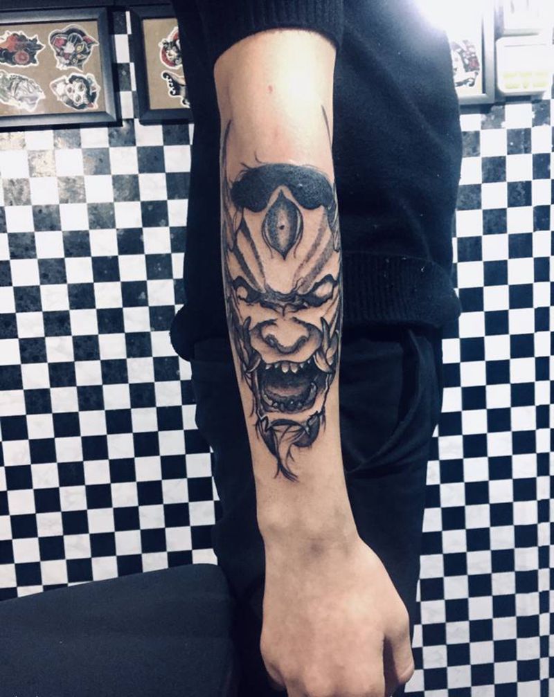 般若纹身图片_手臂纹身图案