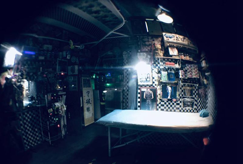 开干纹身图片_腿部纹身图案