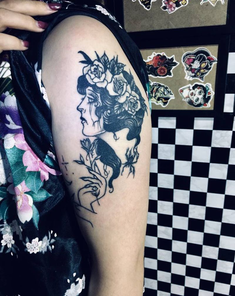 买家秀恢复半年纹身图片_手臂纹身图案