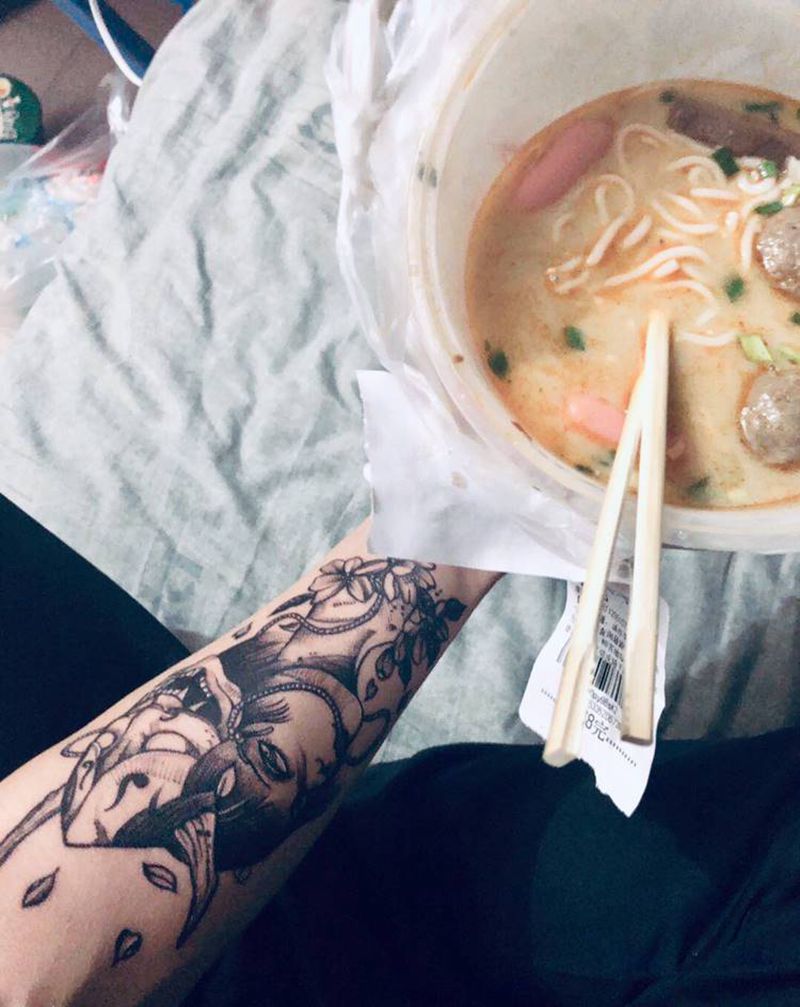 买家秀了一波纹身图片_手臂纹身图案