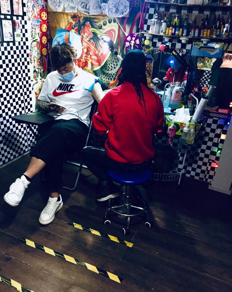 日常纹身图片_手臂纹身图案