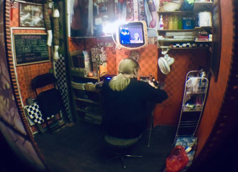 每天都在苦练纹身图片_手臂纹身图案