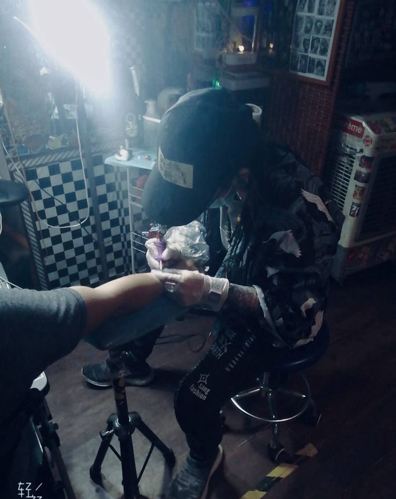 日常纹身图片_手臂纹身图案