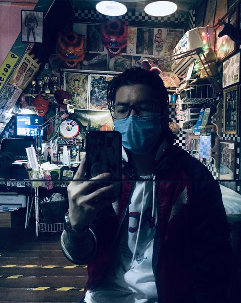 低气压纹身图片_手臂纹身图案