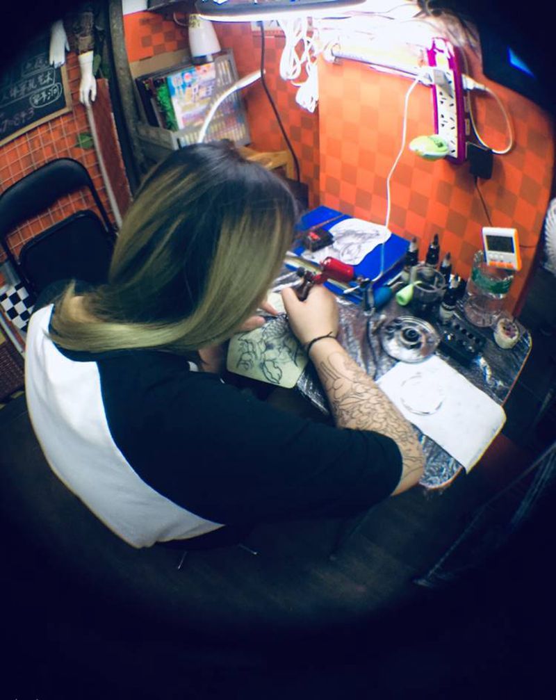 日常训练课纹身图片_手臂纹身图案