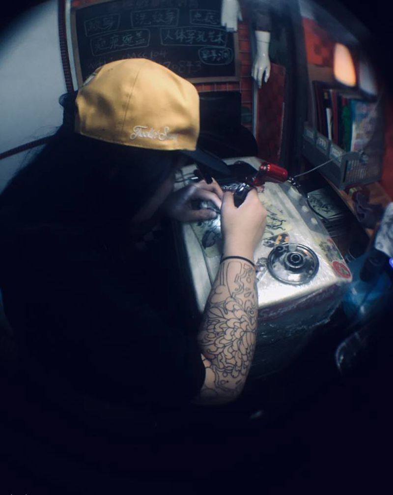 队员日常训练纹身图片_手臂纹身图案