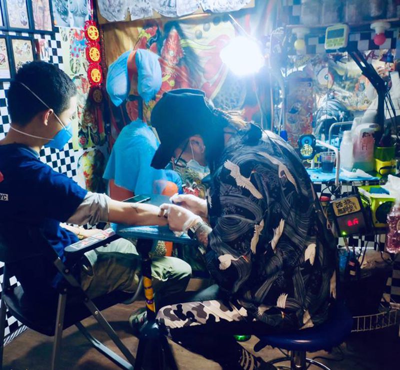 日常工作纹身图片_手臂纹身图案