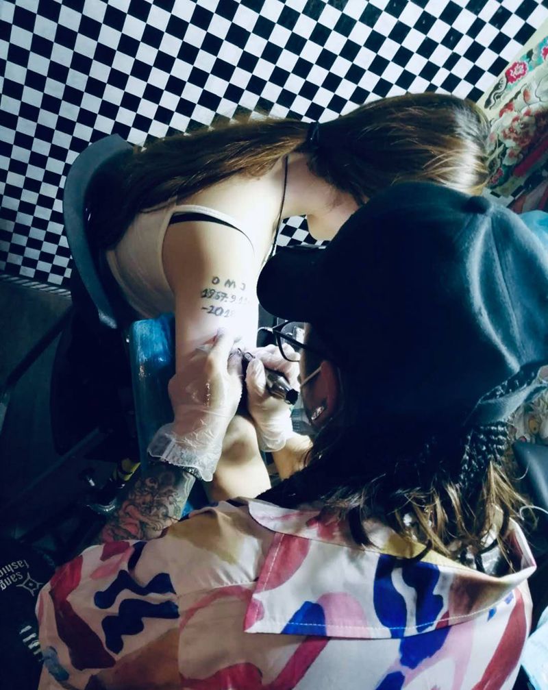 日常工作纹身图片_手臂纹身图案