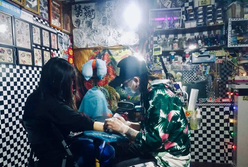 日常工作纹身图片_手臂纹身图案