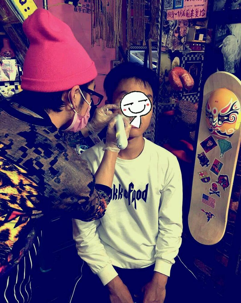 刺配沧州纹身图片