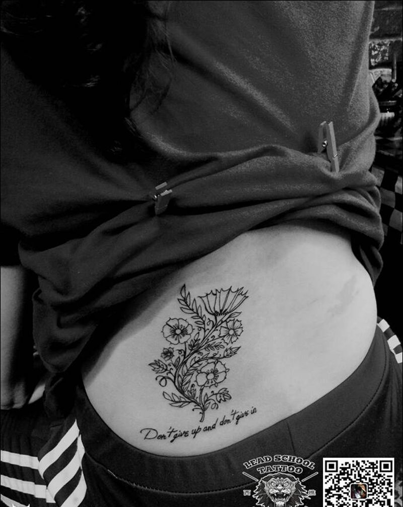 小花儿纹身图片