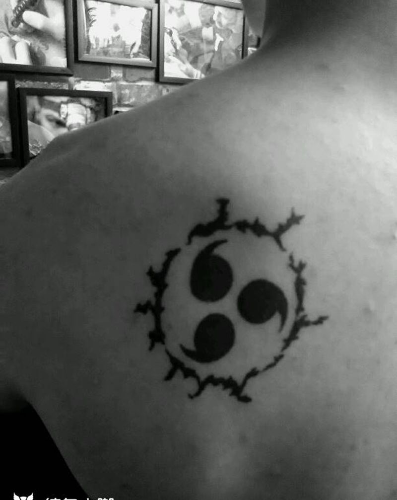 天之咒印恢复后纹身图片