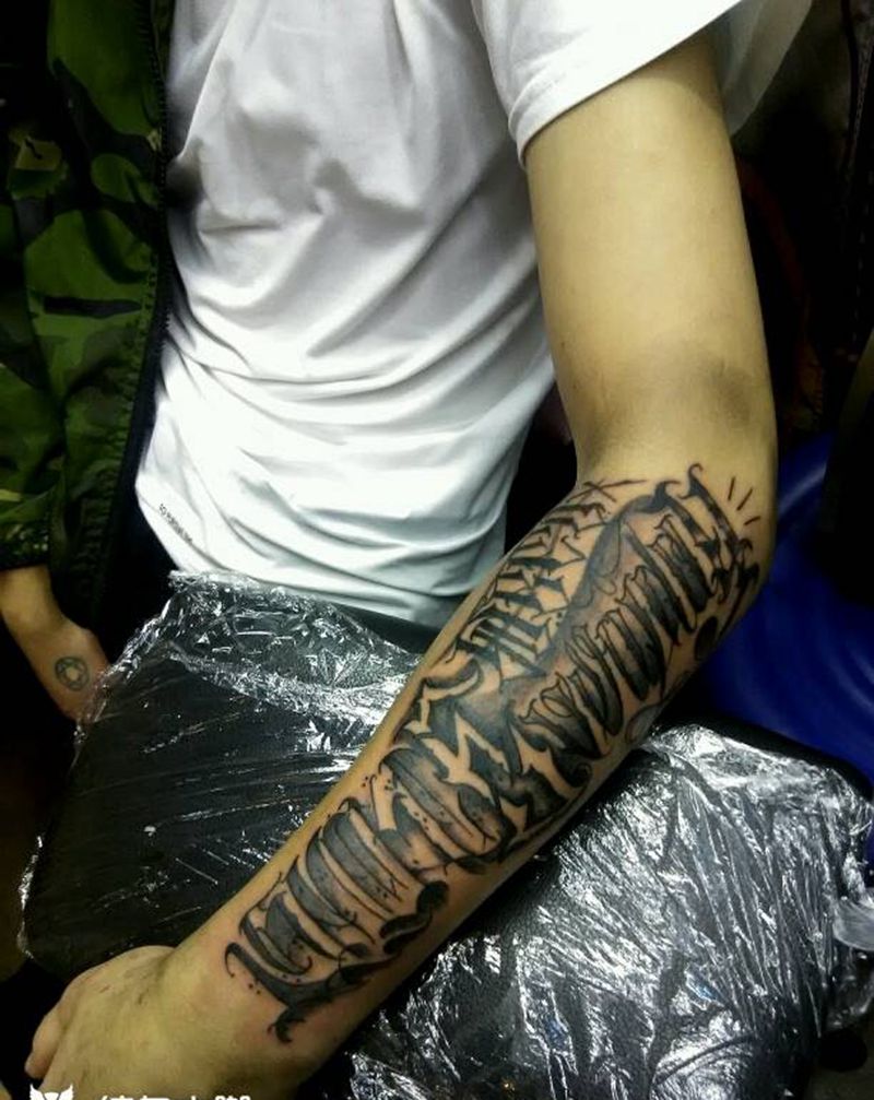 奇卡诺纹身图片