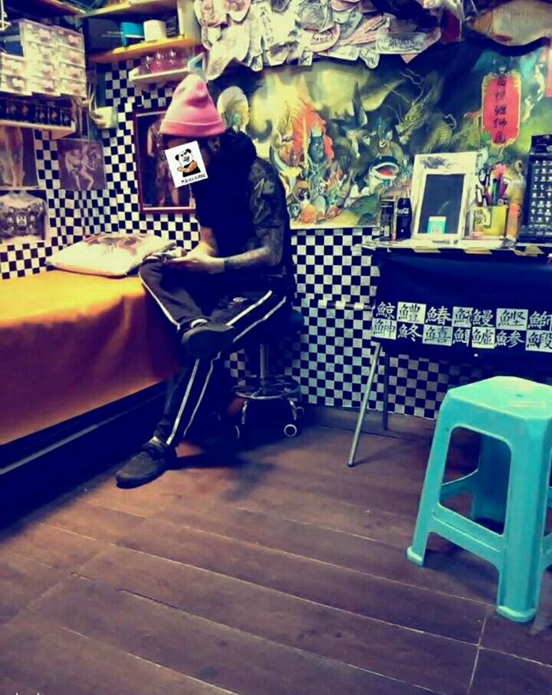 外面很冷？纹身图片