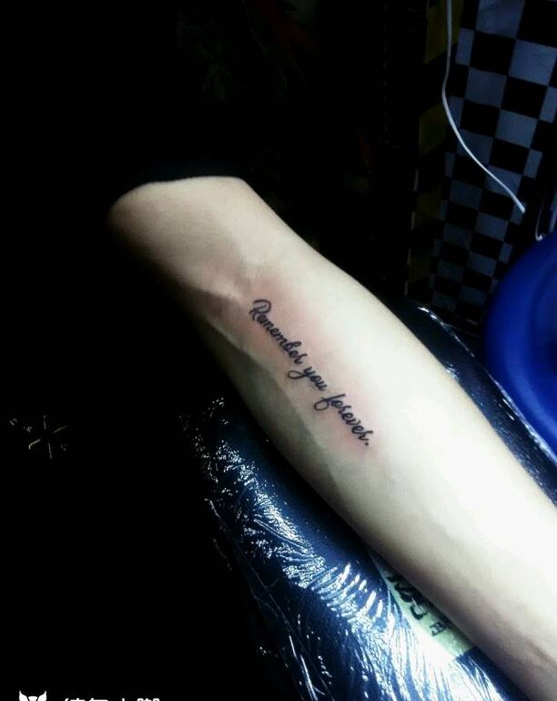 小英文纹身图片