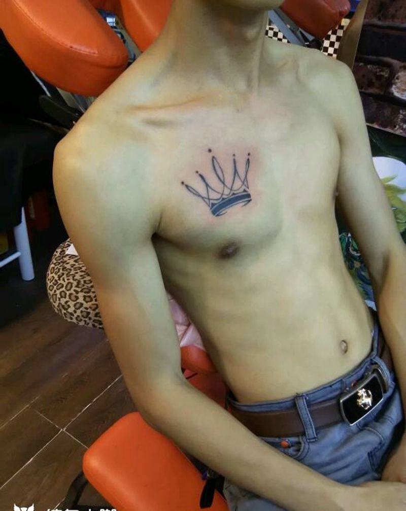 皇冠纹身图片