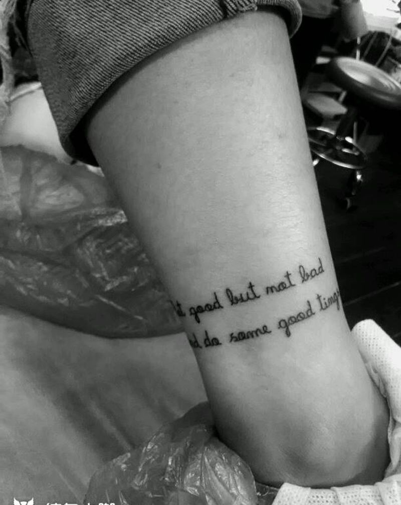 小英文纹身图片