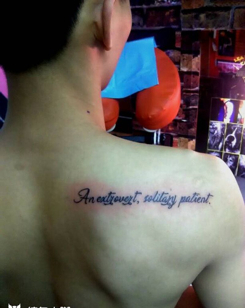 小英文纹身图片