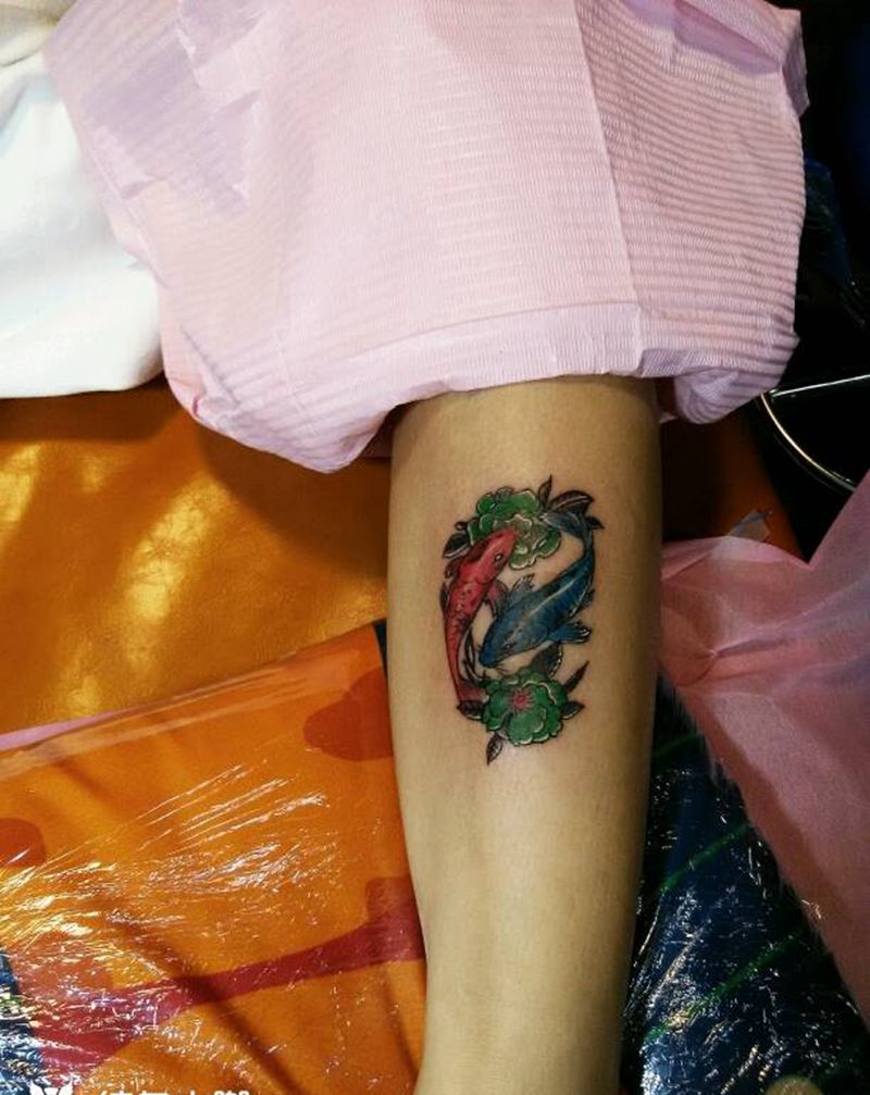 双鱼纹身图片
