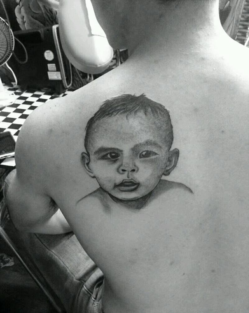 小孩纹身图片
