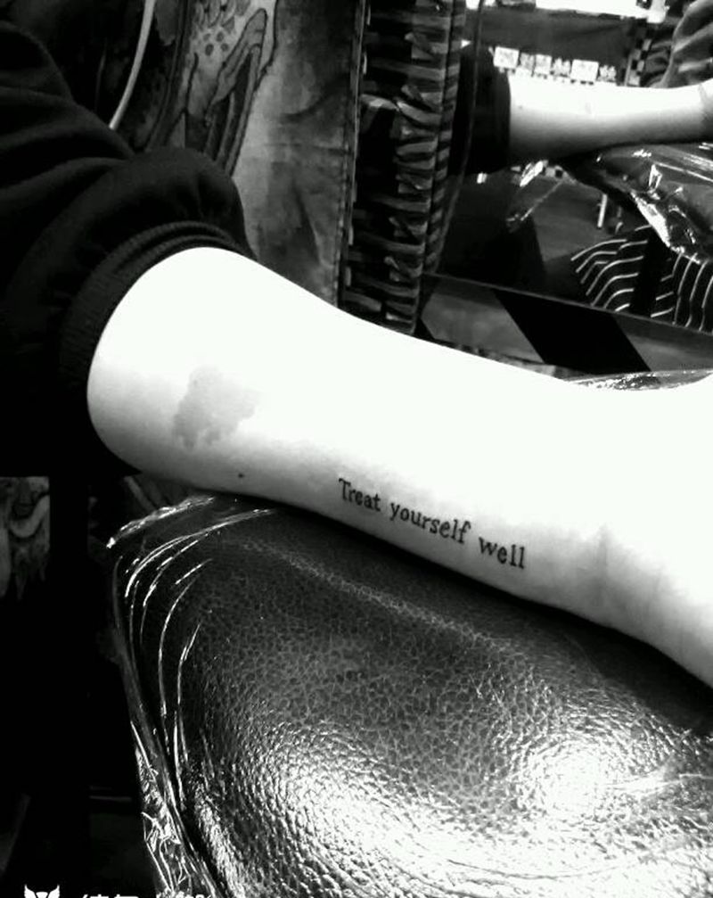 小英文纹身图片