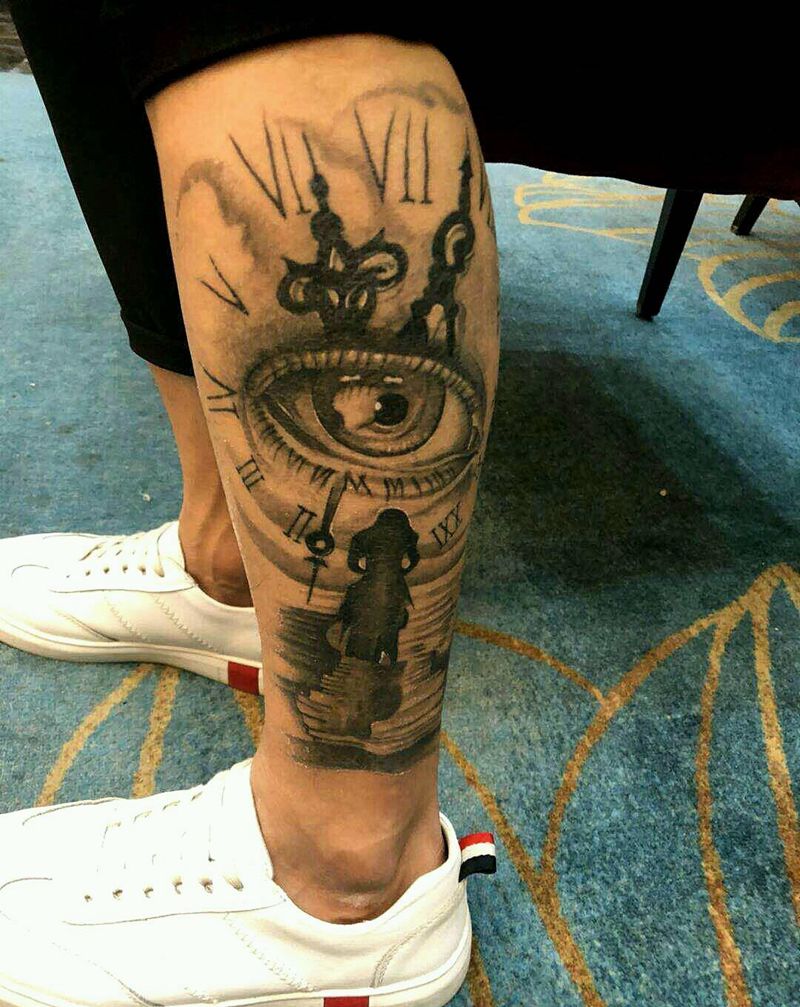 恢复期第19天还有点白痂纹身图片