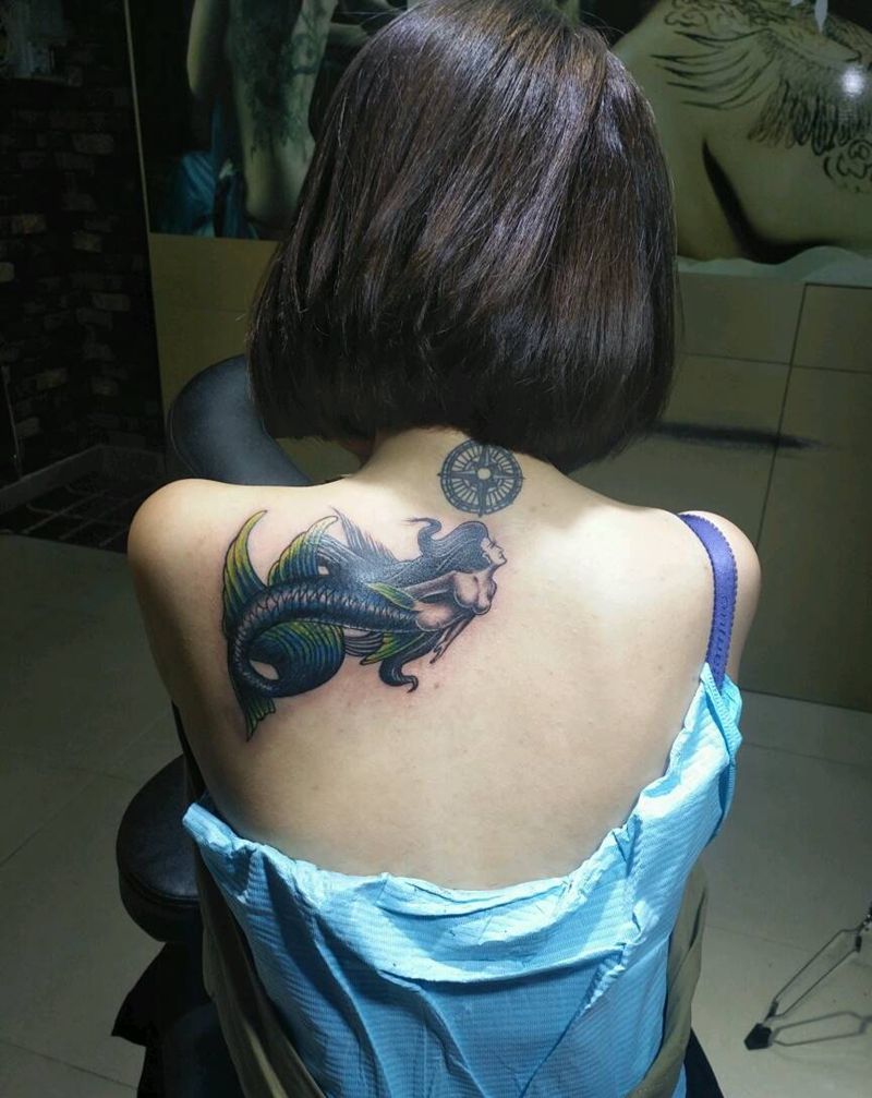 遮盖纹身图片_肩部欧美原创成品纹身图案