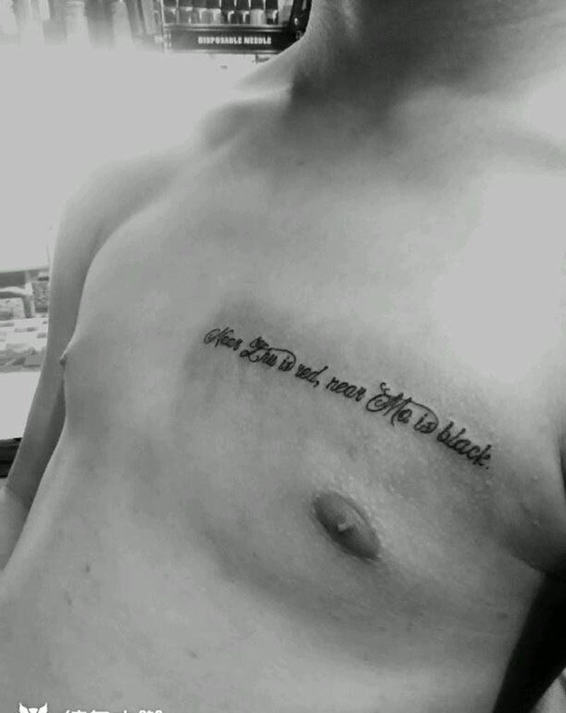 英文英文纹身图片