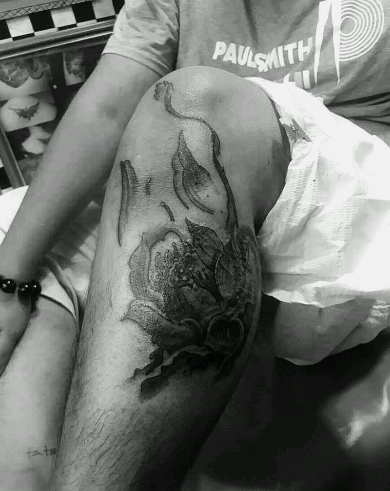 伤疤遮盖纹身图片