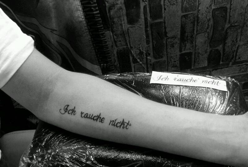 小英文1纹身图片