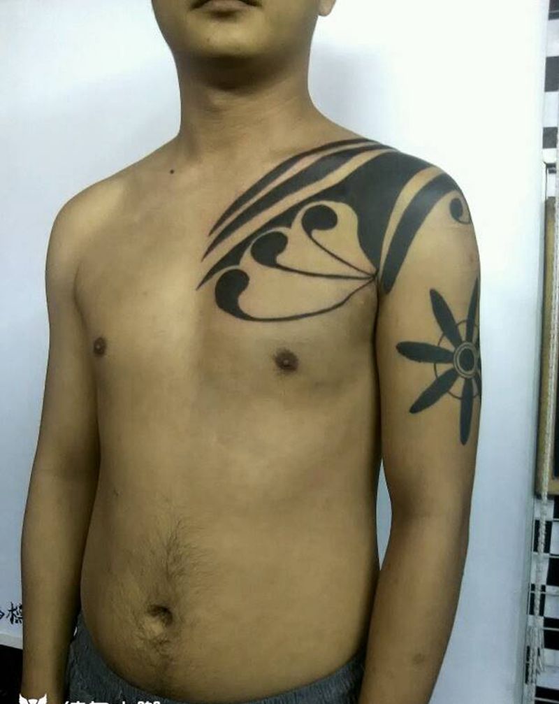 图腾纹身图片_手臂纹身图案