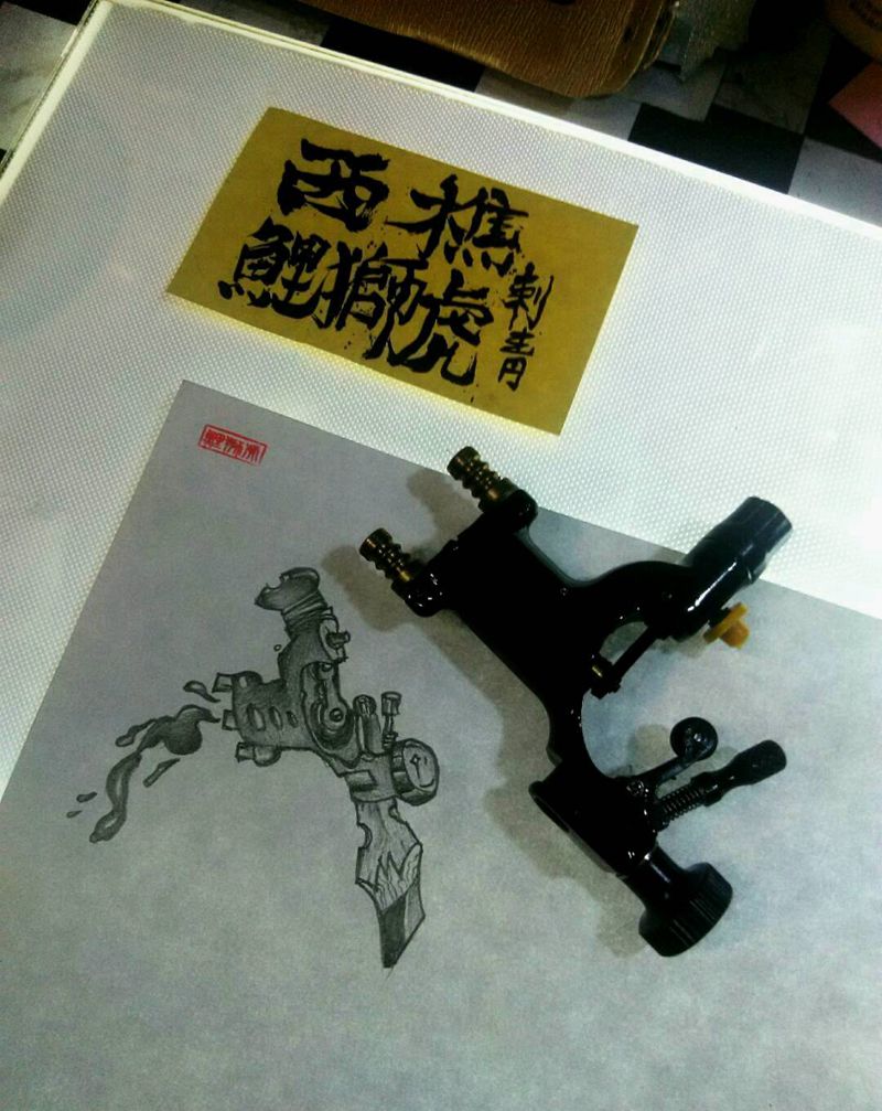 纹身机纹身图片