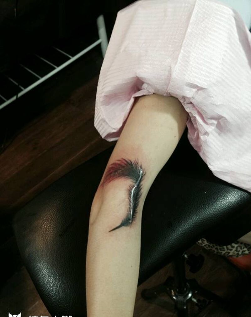 疤痕遮盖纹身图片