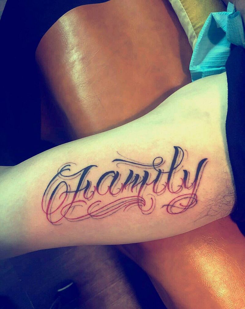 family纹身图片