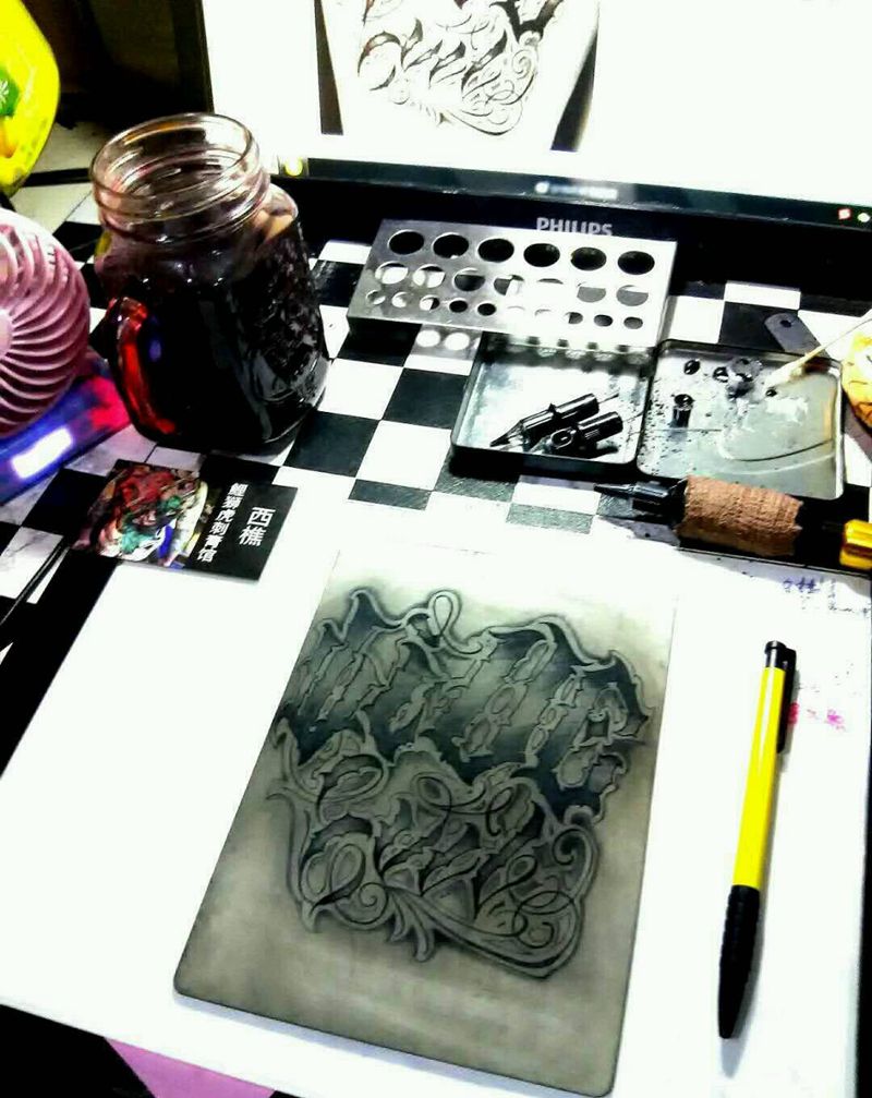 我领导到店说想玩玩试试纹身图片