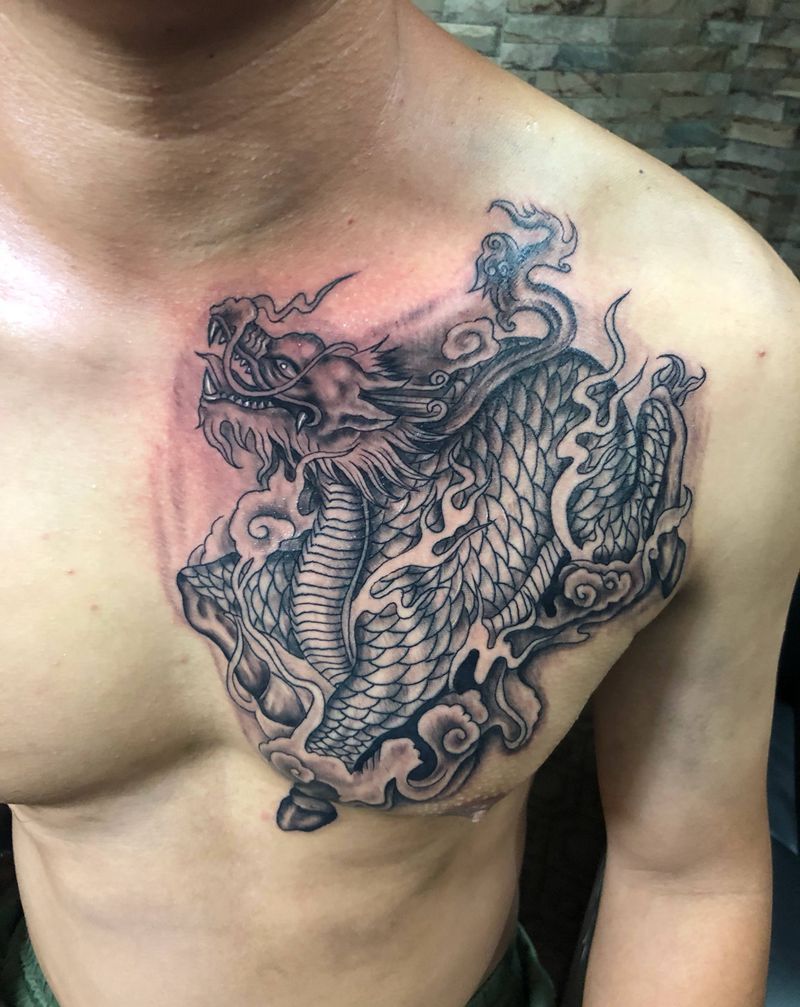 麒麟。纹身图片