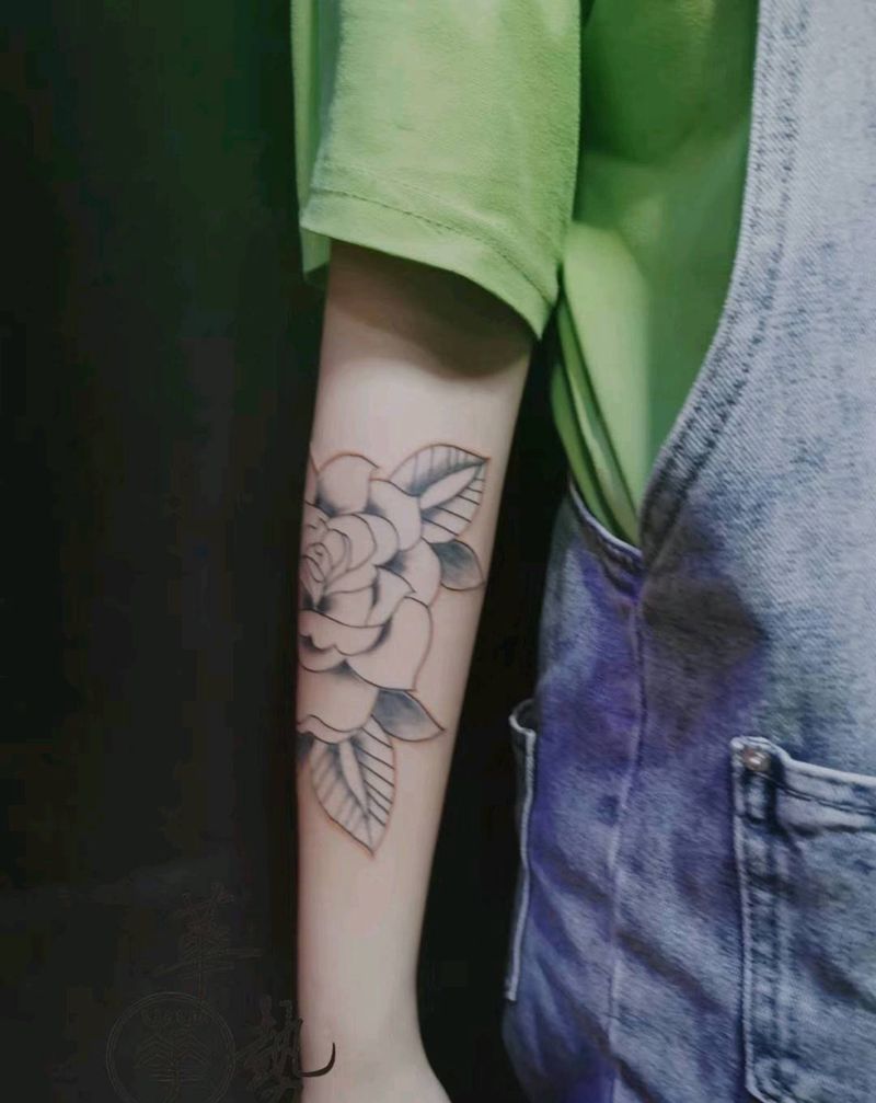 线条待续纹身图片_手部纹身图案