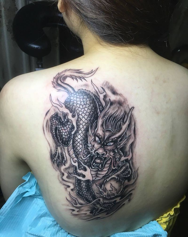 麒麟。纹身图片