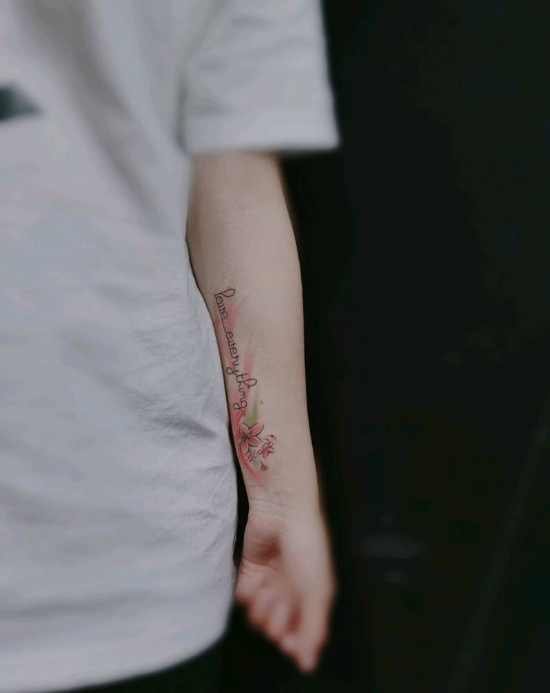 小清新纹身图片_小清新纹身图案