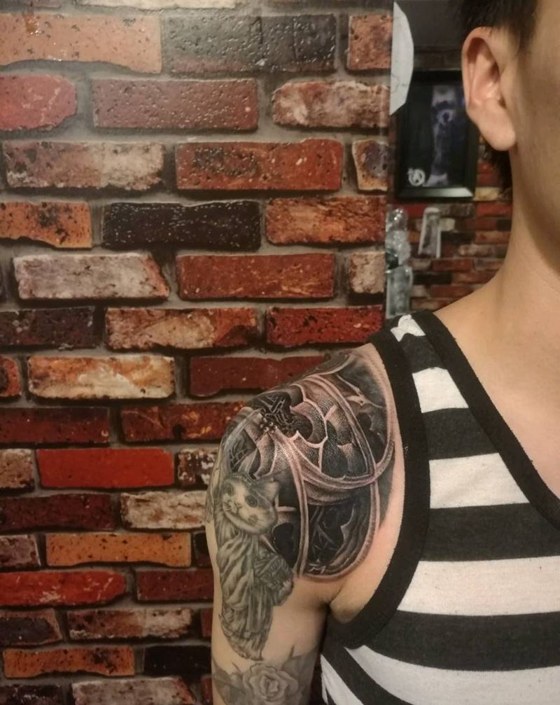 背景添加，未完……纹身图片