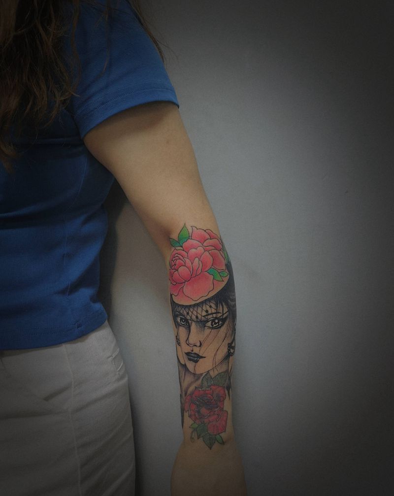 今日作业纹身图片_手部手臂欧美写实纹身图案