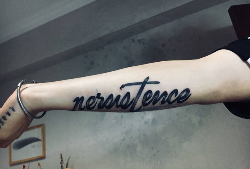 英文字体纹身图片