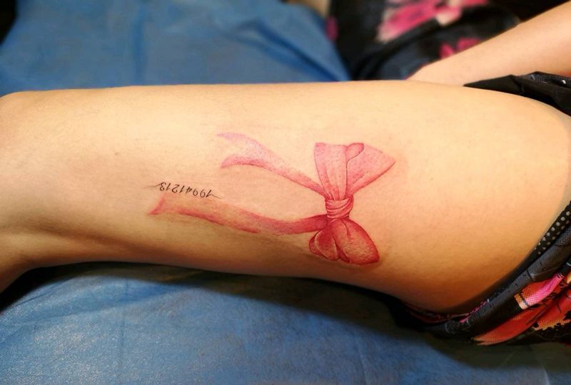 少女心纹身图片