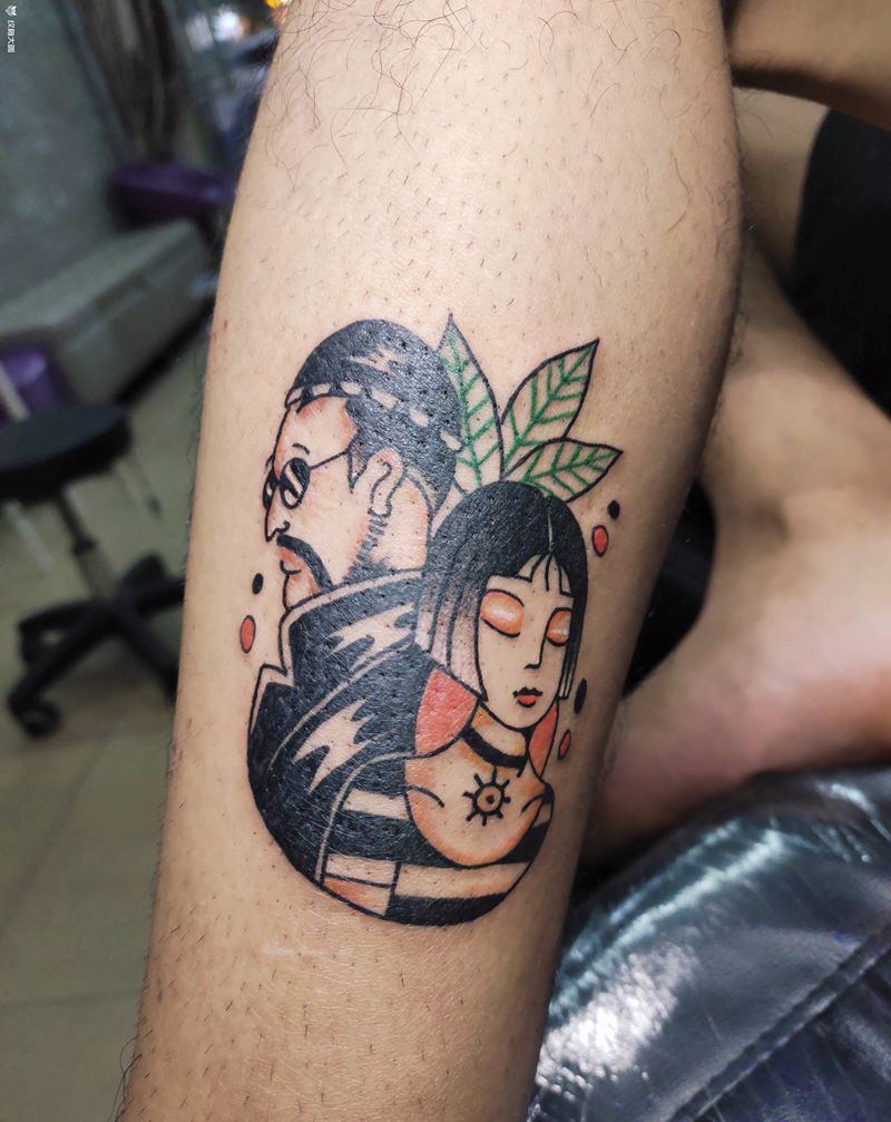 school纹身图片_New School纹身图案